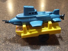 1960's "MIGHTY MIKE" Orig REMCO ASTRO TRAIN submarine and trailer
