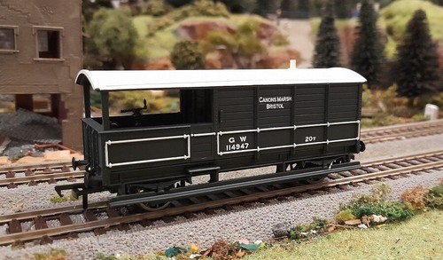* 1/76 OO * Bachmann * GWR 20 Ton Toad Brake Van Bristol 114947 * BOXED * 33-309