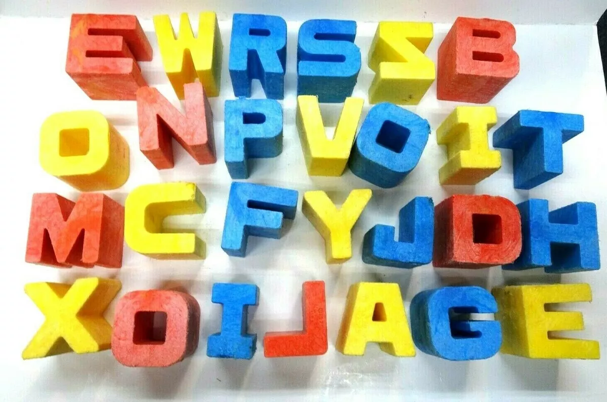 Mattel tuff stuff alphabet blocks sale
