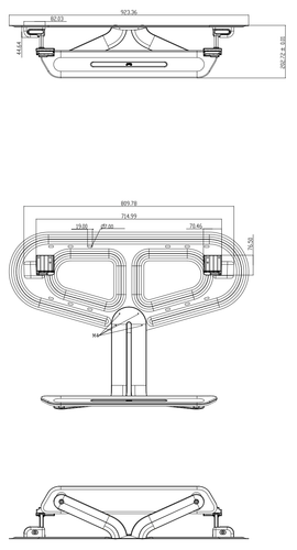 NUOVI strumenti vassoio montaggio a parete Google Jamboard BenQ con hardware GA5A00001-A03-Z04 - Foto 10 di 10