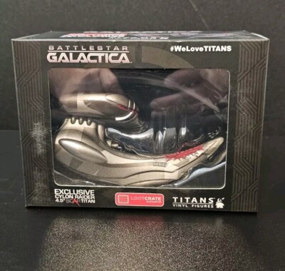 Battlestar Galactica Cyclon Raider 4.5'' Scar Titan Loot Crate Exclusive Vinyl