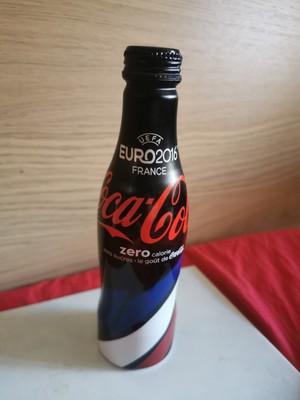 Bouteille Coca-Cola Collector Euro 2016, Avec Pogba, Pleine