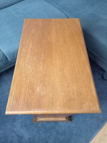 Tavolo tavolino vintage portagiornali coffee table Mid Century ripiano - Foto 9 di 15
