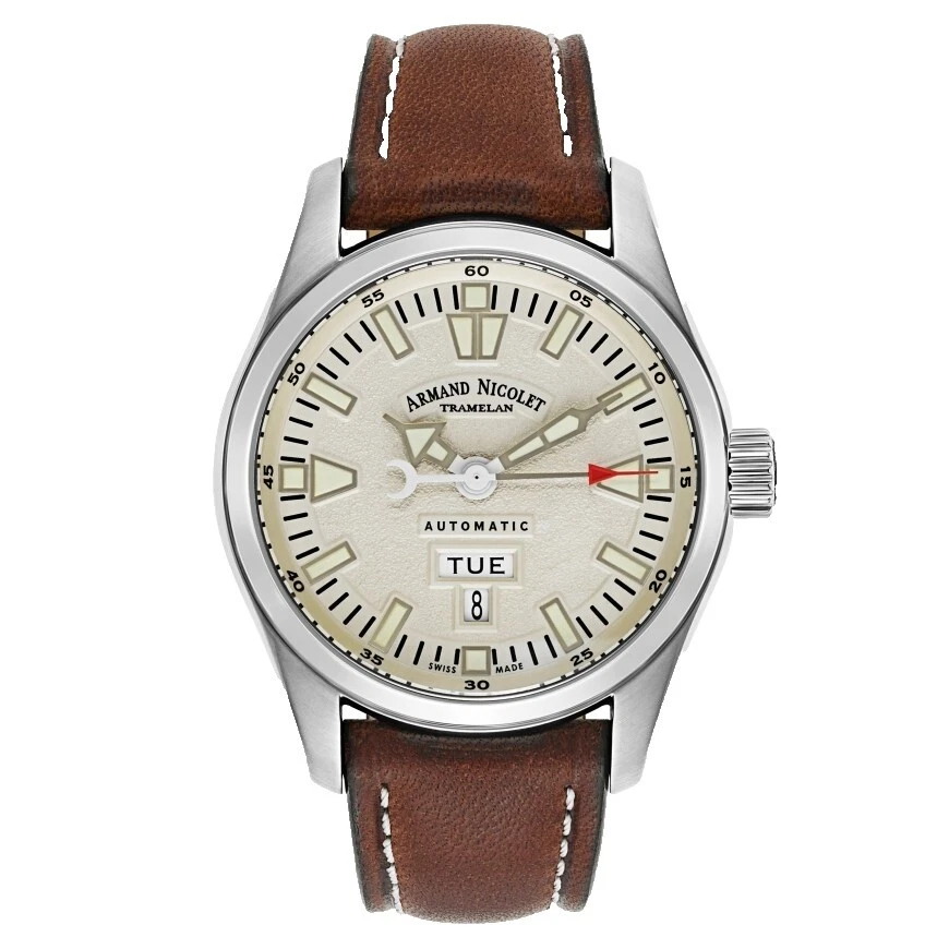 Роскошные наручные часы в корпусе из нержавеющей стали Armand Nicolet
