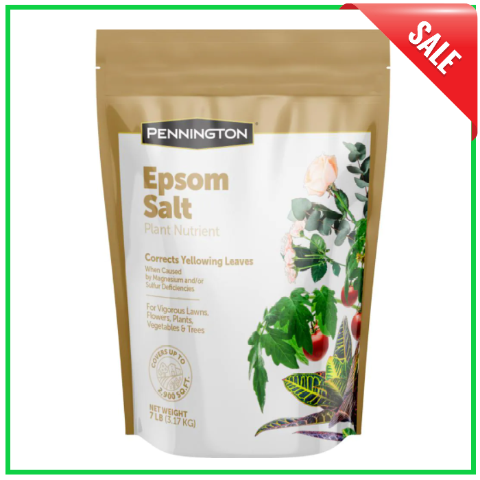 Epsom Salt Magnesium Sulfate For Vigorous Plants Flowers Lawns V