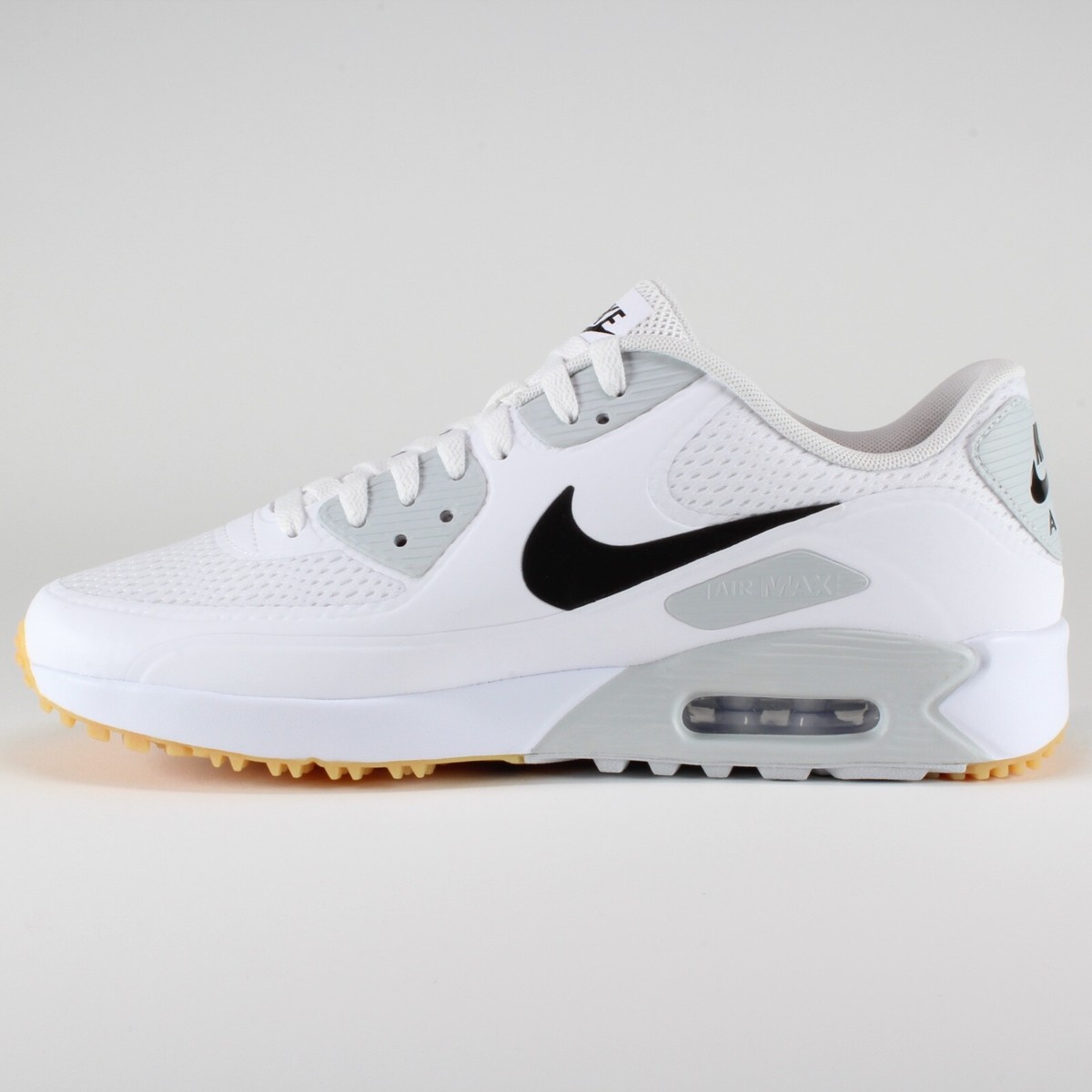 Nike Air Max 90 G 'White Black Gum' HV9305-102 Men's Size 9.5 Golf