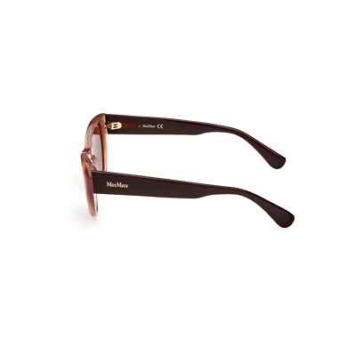 MAX MARA MM0039 59F Beige/Brown Cat Eye Plastic Sunglasses  display picture 3