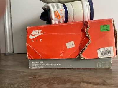 Nike Air Flight Lite II 2 1991 OG with BOX us15 | eBay