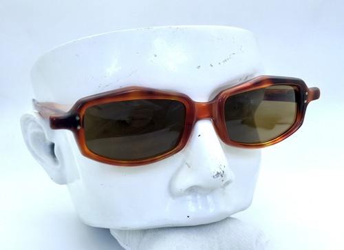 WEIRDO 50s SUNGLASSES VINTAGE PARTY SQUARED UNIQUE FRAME MID-CENTURY FRANCE MADE - Picture 2 of 17