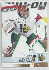 2017-18 Upper Deck CHL #222 Alexis Gravel (goalie)