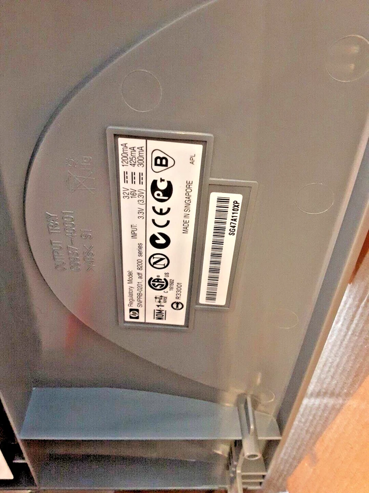 HP ScanJet 8250 + ADF - Standard / Flatbed Scanner GRLYB-0206 PLUS PSU - Image 4 of 4