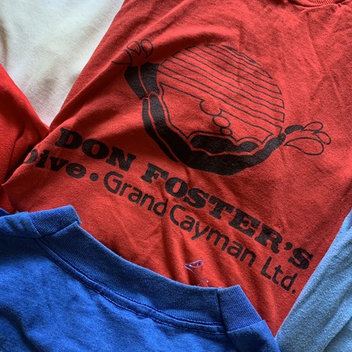 Vintage 6 Piece Wholesale T Shirt Lot Mens Stained Worn As Is Reseller Bundle - Picture 4 of 6