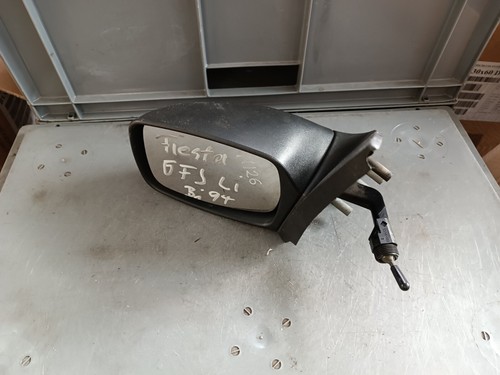 Original Ford Fiesta IV JA JB Außenspiegel Seitenspiegel links Schwarz