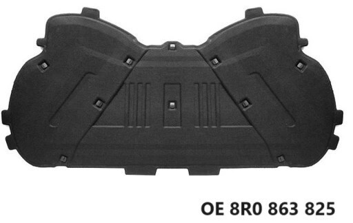 Insonorisant moteur Audi Q5 2008-2016 isolant thermique capot d'origine
