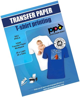 ppd transfer paper dark