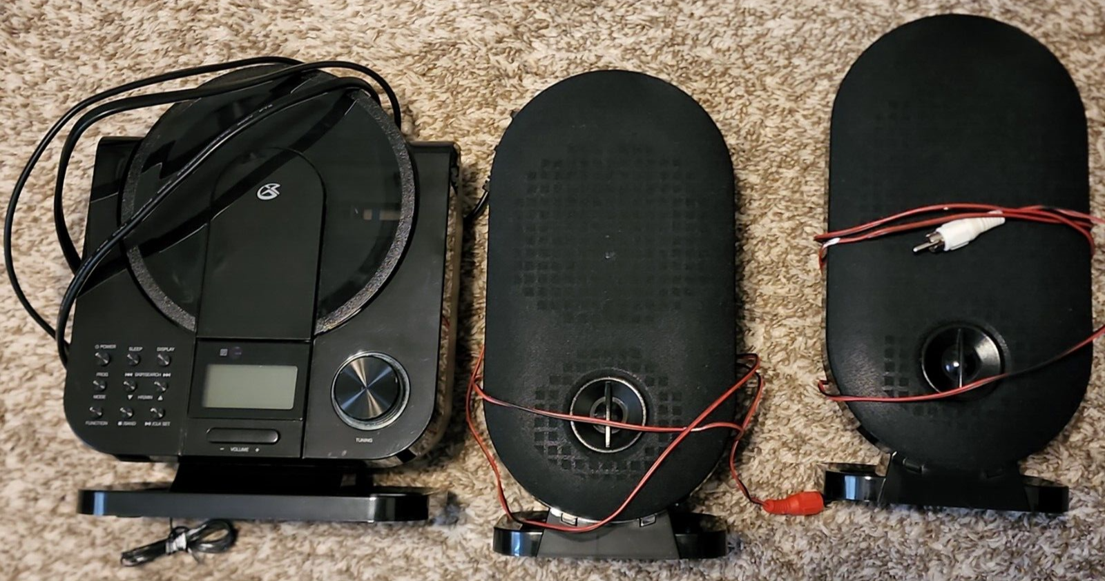 GPX HC208B Mini Audio System for sale 