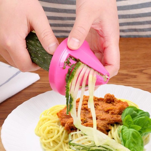 Vegetable & Fruit Spiral Shredder Peeler – Manual Grater for Potato, Carrot... - Picture 8 of 26