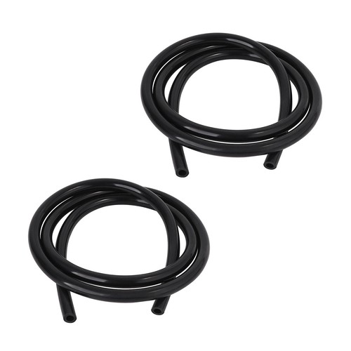 6mm (1/4") Silicone Vacuum Tubing Hose Line 10FT 130PSI Max Pressure Black - Picture 7 of 17