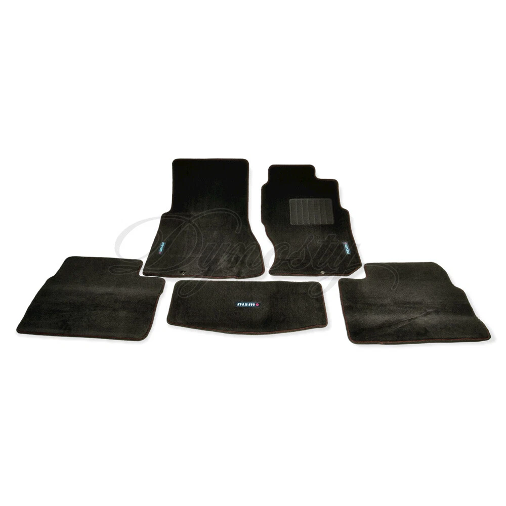 Juego De 4 Alfombrillas Delanteras Y Traseras Originales Nissan GT-R De Lujo A Medida
