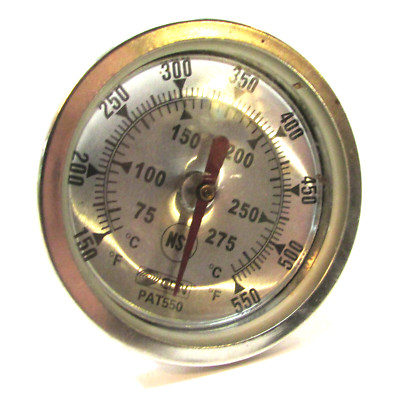 CDN Oven Thermometer Large 2.25'' Dial Stainless Steel Fahrenheit and Centigrade