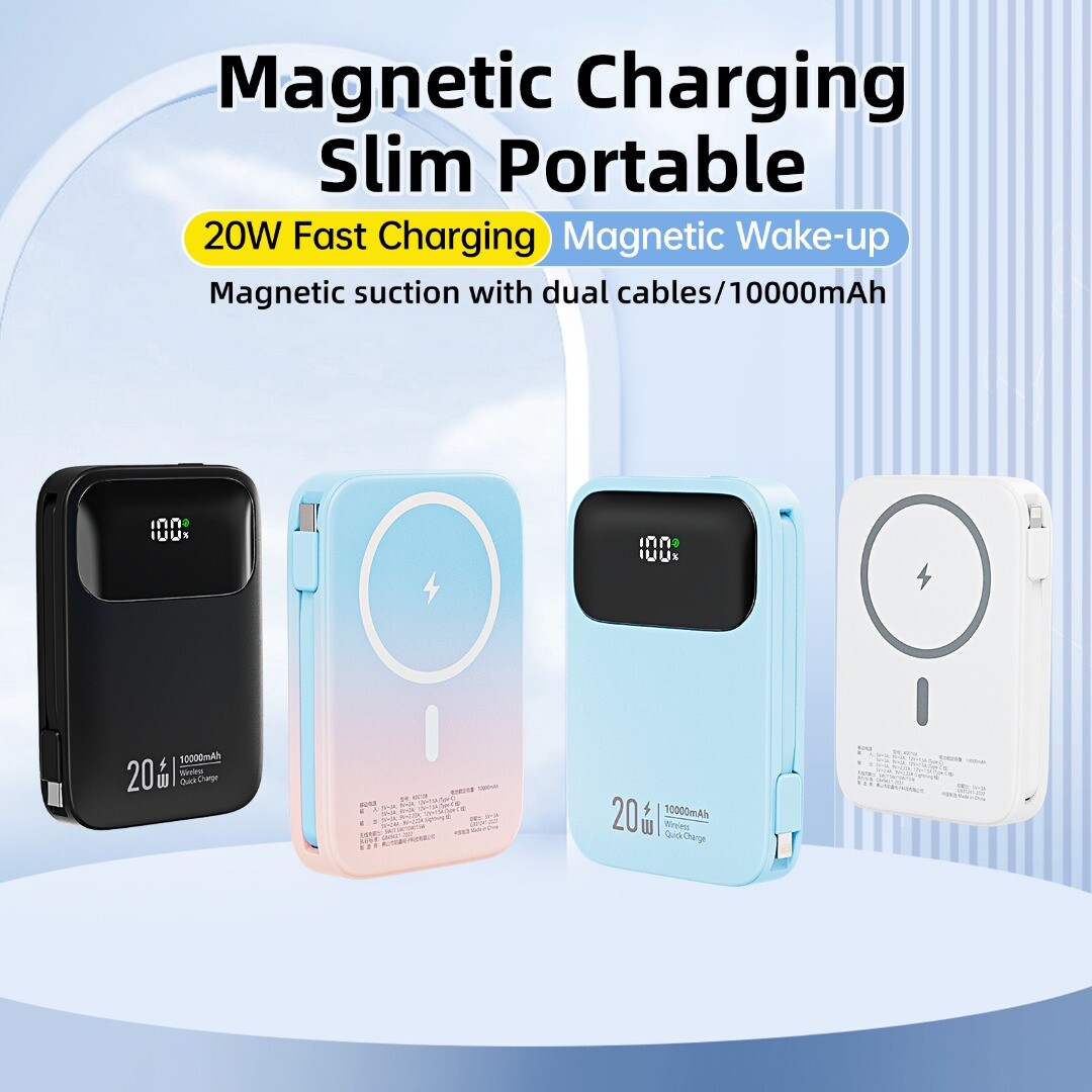 MAGSAFE Magnetic Power Bank Wireless Fast Charger For Samsung S24