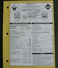 Revue technique Renault KANGOO