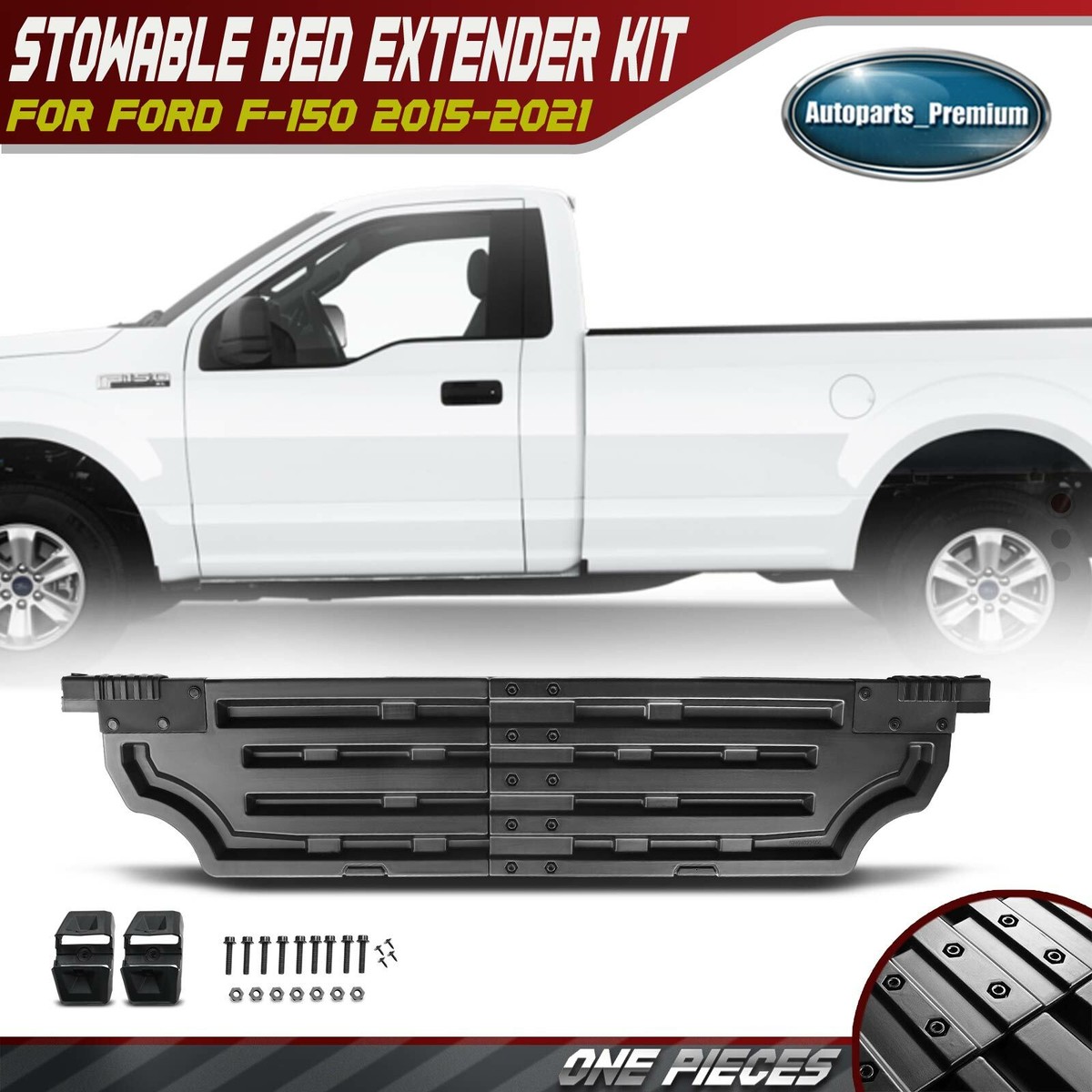 Truck Bed Divider for Ford F-150 2015 2016 2017 2018 2019 2020