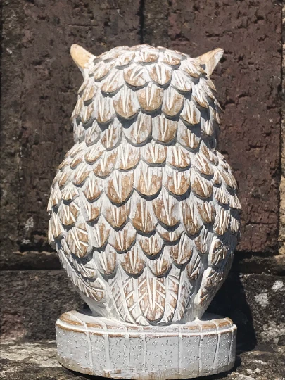 Latex Mould to make this Detailed Owl Ornament, Home or Garden Concrete Mold - Image 3 of 4