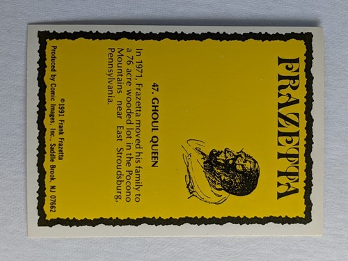 Frazetta Frank Frazetta Trading Card Comic Images 1991 Pick A Card Bundle & Save - Picture 57 of 109