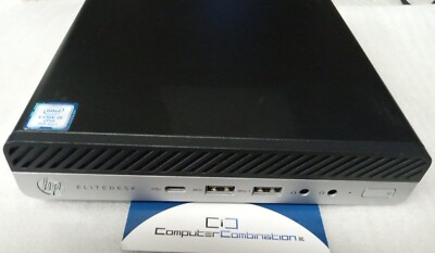 HP EliteDesk 800 G5 Intel I5 9600T @2.3 GHz 16 GB 256 GB Ssd