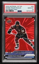 2024 PWHL 1st Edition Red Outburst 12/25 Marie-Philip Poulin PSA 10 GEM MT tk2