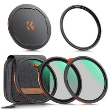 K F CONCEPT Magnetic Filter Kit CPL  ND2-32  Black Mist 1/4 Filter Set Nano-X
