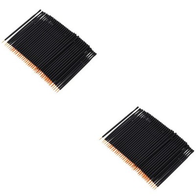  200 stücke Einweg-Eyeliner-Bürsten Schönheit Makeup-Werkzeuge WAND-Applikator