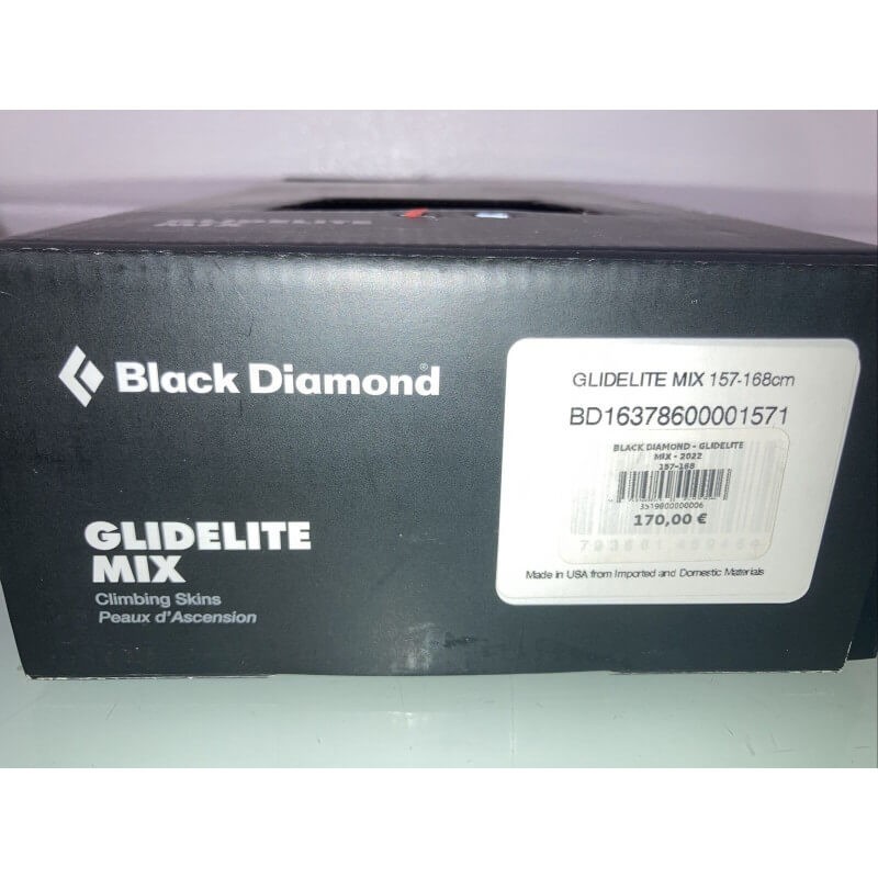 BLACK DIAMOND GLIDELITE MIX SKIN 140MM 157-168 CM PELLI DI Foca foto 3