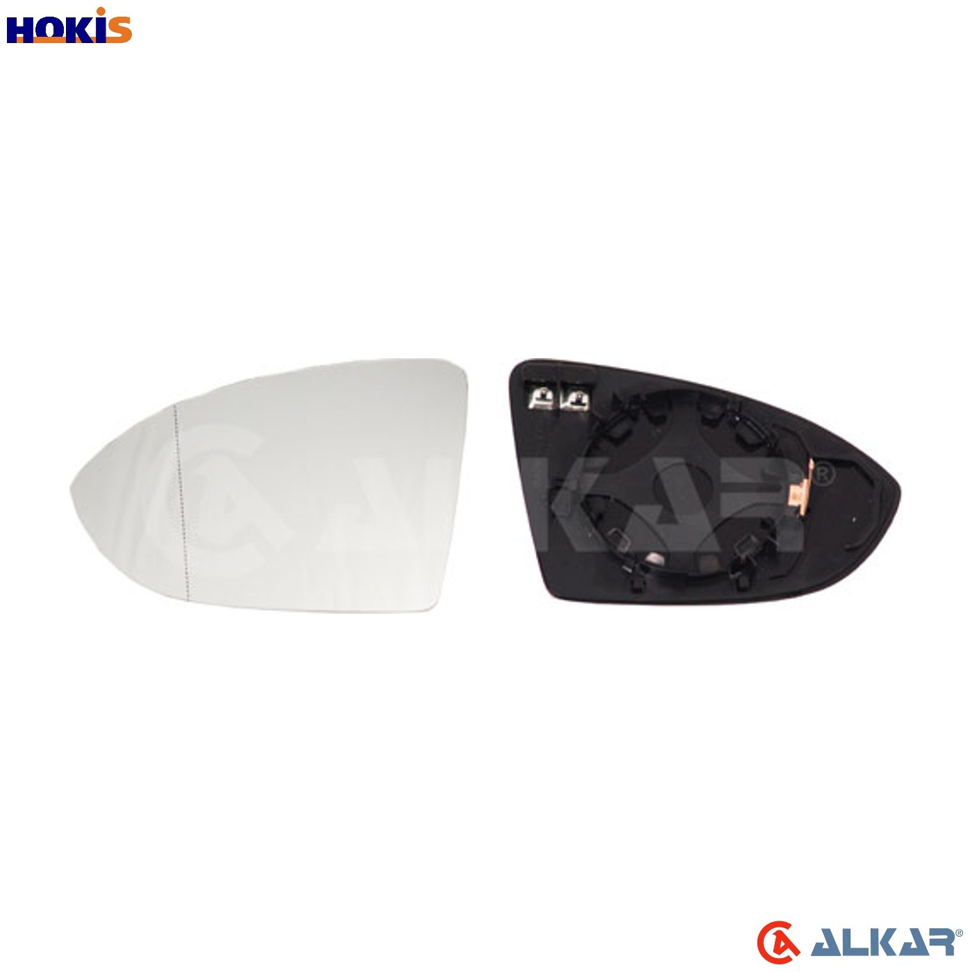 Fits BLIC 6102-02-1251222P Side mirror glass Aspherical Left RENAULT LAGUNA I T - Image 14