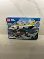 LEGO City 60465 Emergency Air Ambulance Airplane BNiSB (Box Damage)