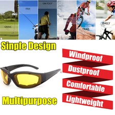 Wind Resistant Dustproof Sport Glasses Driving Motorcycle Riding Cycling Goggles