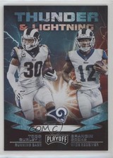 2019 Panini Playoff Thunder and Lightning Todd Gurley II Brandin Cooks #6 08rj