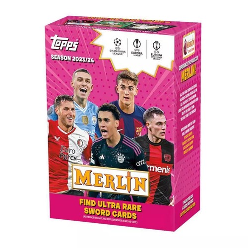 Topps Bundesliga Stickers 24/25 - Displaybox - 50 Päckchen pro Display Box (350 Sticker