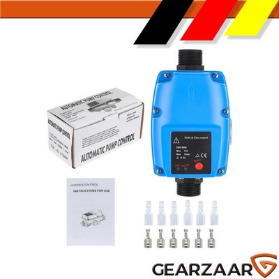 Automatischer Pumpendruckregler max 10 bar für Tiefbrunnenpumpe 1,1KW 80L/Min
