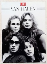 VAN HALEN~EDDIE/ALEX/DAVID LEE ROTH/MICHAEL ANTHONY~2023 MAGAZINE POSTER PINUP