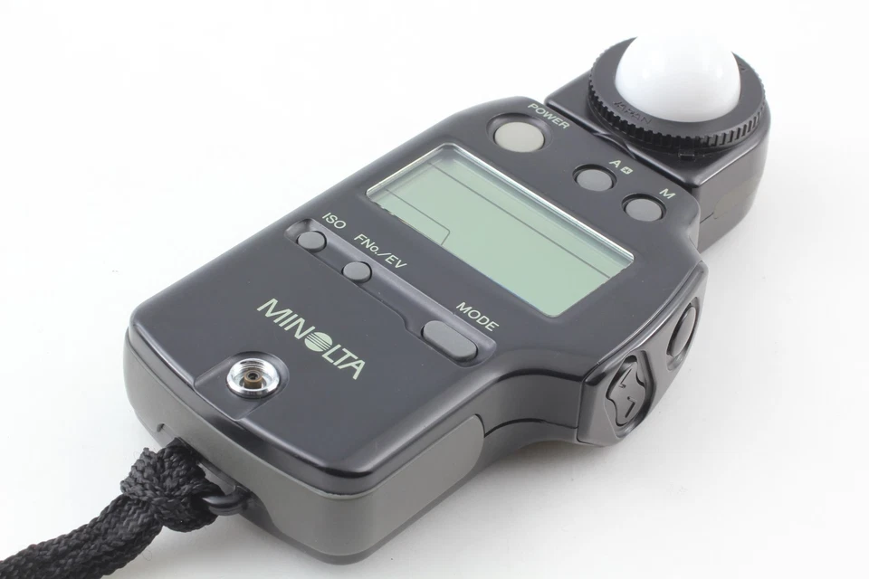 [Exc+5 con estuche, correa] Medidor automático Minolta IV F IVF Medidor de exposición a luz de JAPÓN Foto 3 de 4