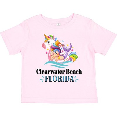 Inktastic Clearwater Beach Florida Toddler T-Shirt Vacation Summer Travel Girls
