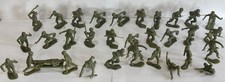 Vintage Louis Marx Lot of American Medics and Wounded and Fighting Soldiers