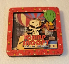 1 (one) Camp Snoopy Mall of America 3-D  Refrigerator Magnet
