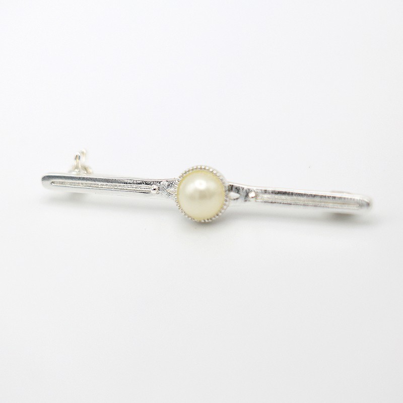 Equetech Pearl Riding Stock Pin - Dressage, Horse Riding - Jewellery bag inc.