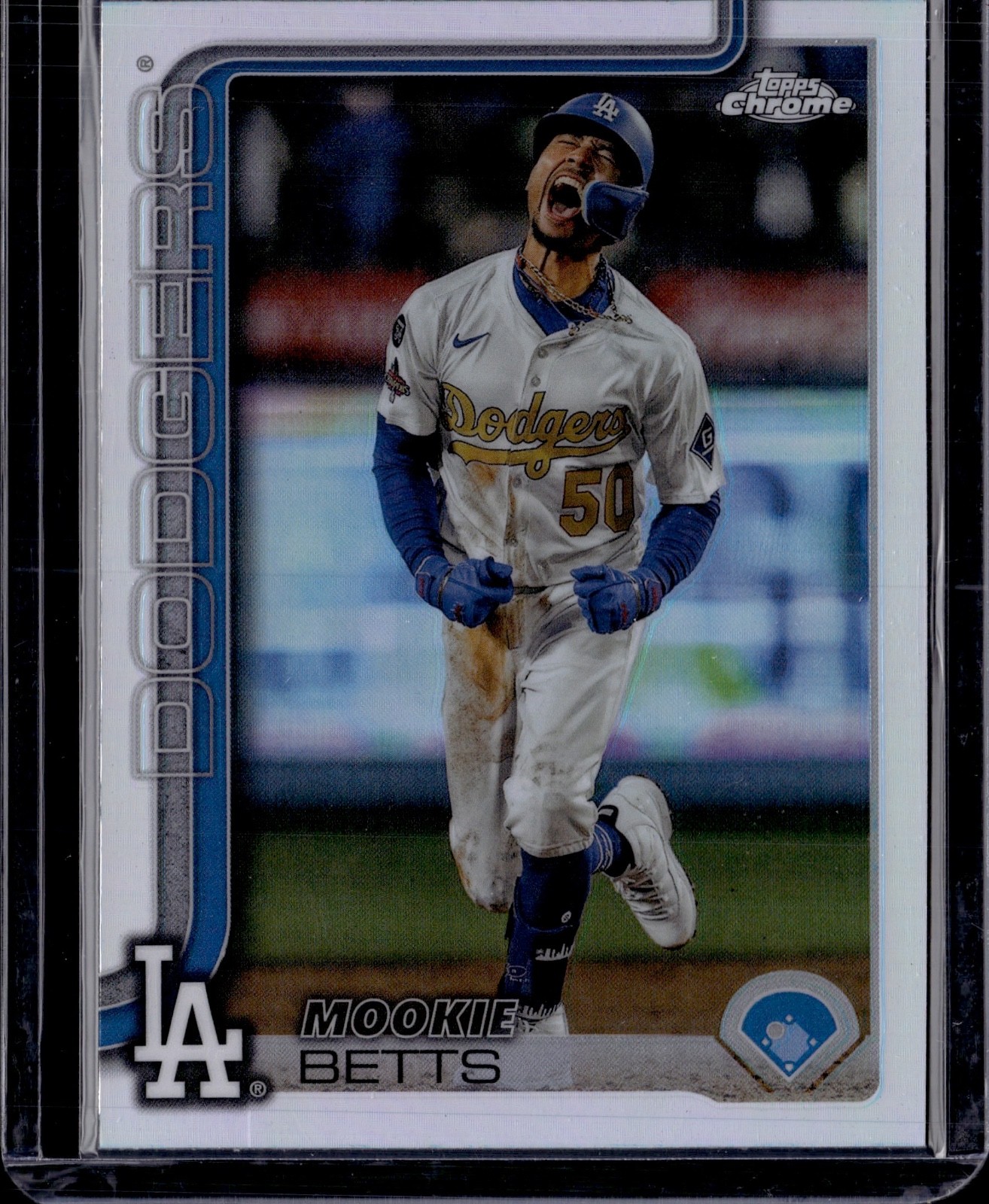 2025 Topps Chrome Mookie Betts Image Variation SP #50