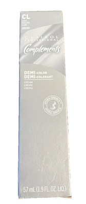 Clairol Professional Complements Clear Demi Color and Colorant Hair Cream 1.9oz