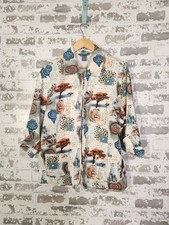City Blues BY Koret Jacket Size 22W Multicolor Safari Animals Eclectic Vibrant