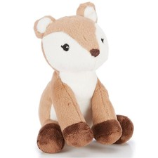 Gund Baby Plush Fox Rattle Toy Stuffed Animal 6" Inch New